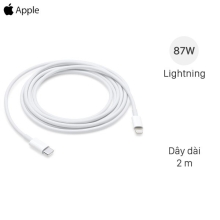 Cáp Type C - Lightning 2m Apple MKQ42 Trắng