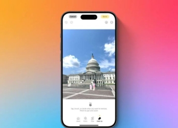 iOS 18.1: Tính năng Clean Up trên Photos gây tranh cãi