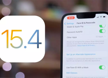 IOS 15.4 mới ra mắt: Face ID hỗ trợ mở khóa khi đeo khẩu trang. Cập nhật ngay còn chờ gì nữa !!!!!