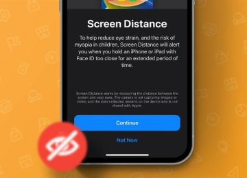 Cách bật bảo vệ mắt trên iOS 17, nhận cảnh báo khi điện thoại quá gần với mắt