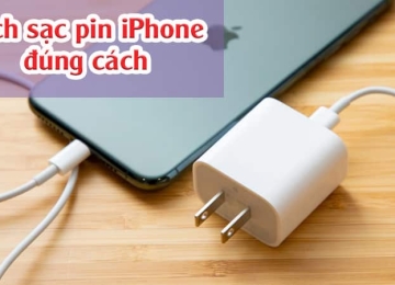 Cách sạc pin điện thoại iPhone đúng cách